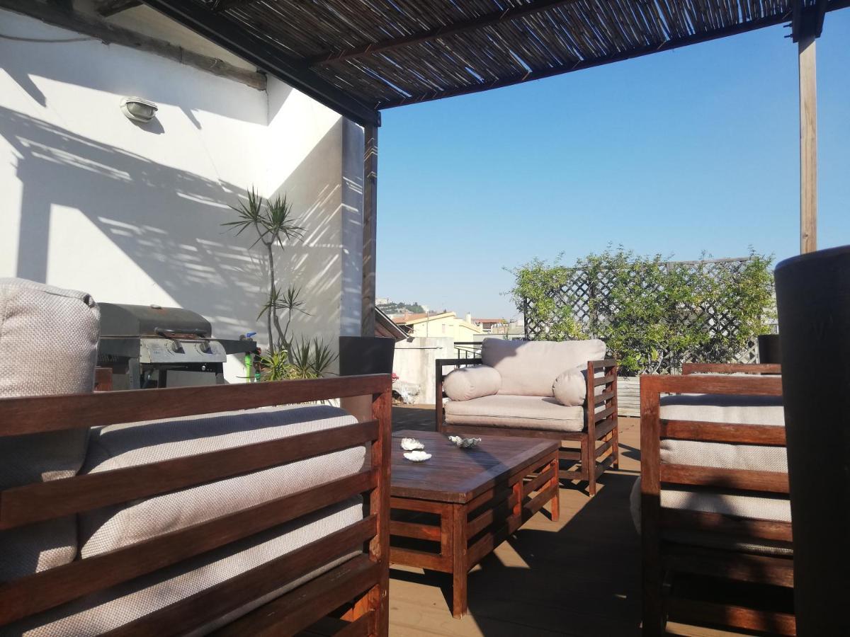 Panoramic Apartment With Terrace In Cagliari Heart Q4832 Exterior foto